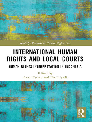 cover image of International Human Rights and Local Courts